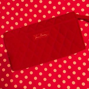 Vera Bradley Red Wristlet Wallet!